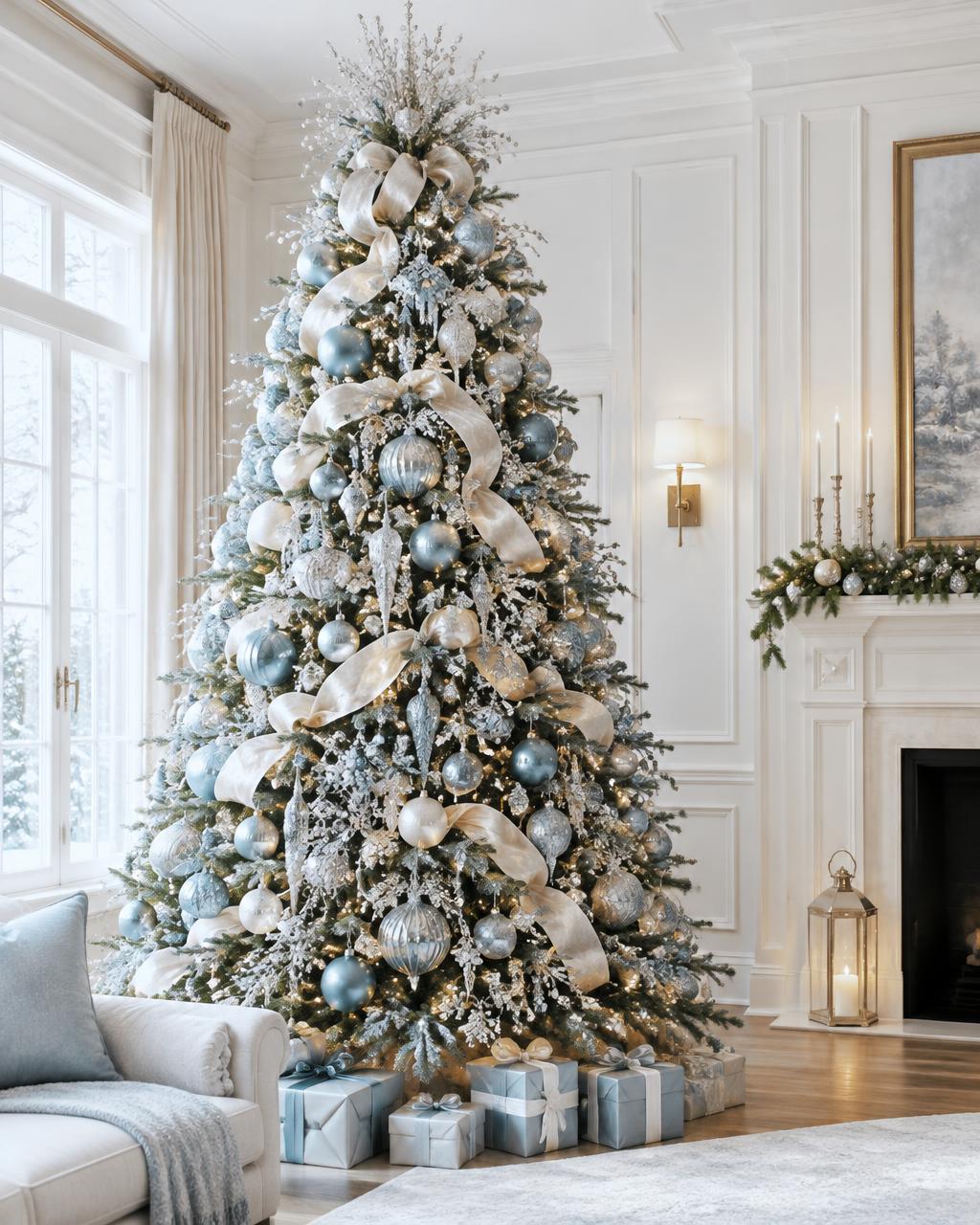Frost Christmas tree theme